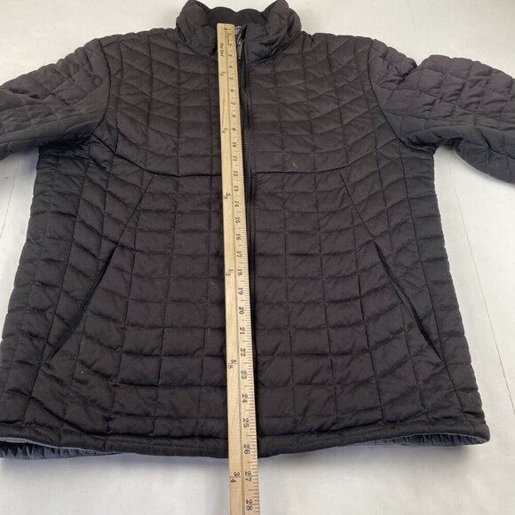 Ben Sherman Puffer Jacket Men’s M Full Zip Lightweight Quilted Black - Picture 4 of 8